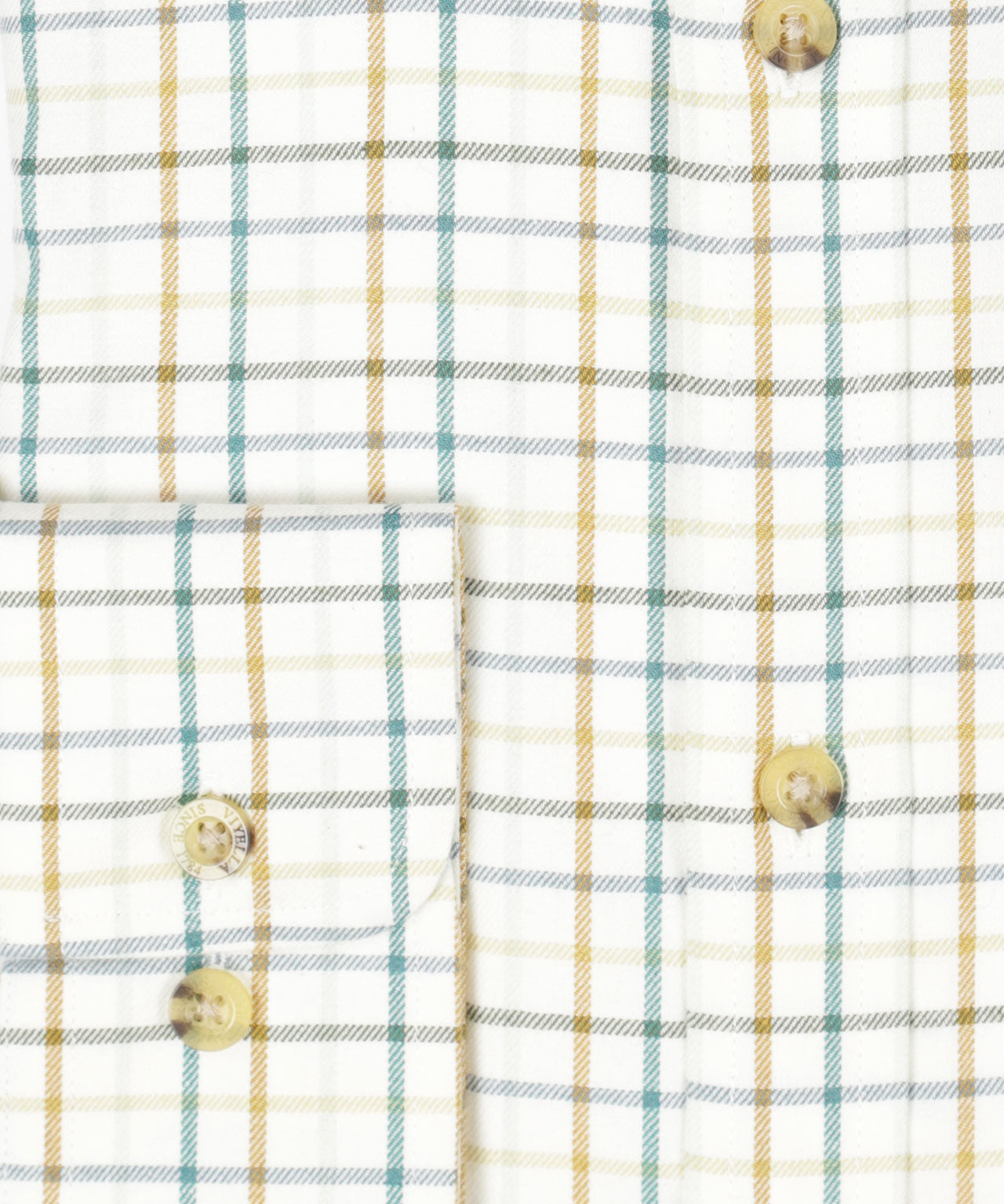 Viyella Shirt Button Down | Brown