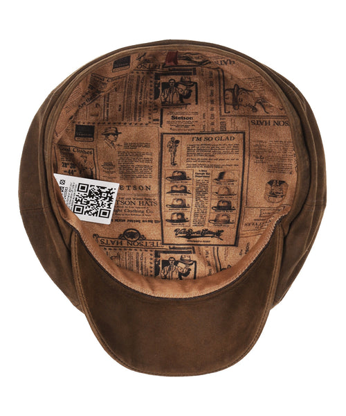 Stetson Hatteras Oily Goat Cap | Brown