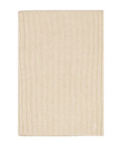Stetson-Schal aus ungefärbtem, nachhaltigem Kaschmir | Beige