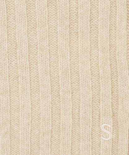 Stetson-Schal aus ungefärbtem, nachhaltigem Kaschmir | Beige