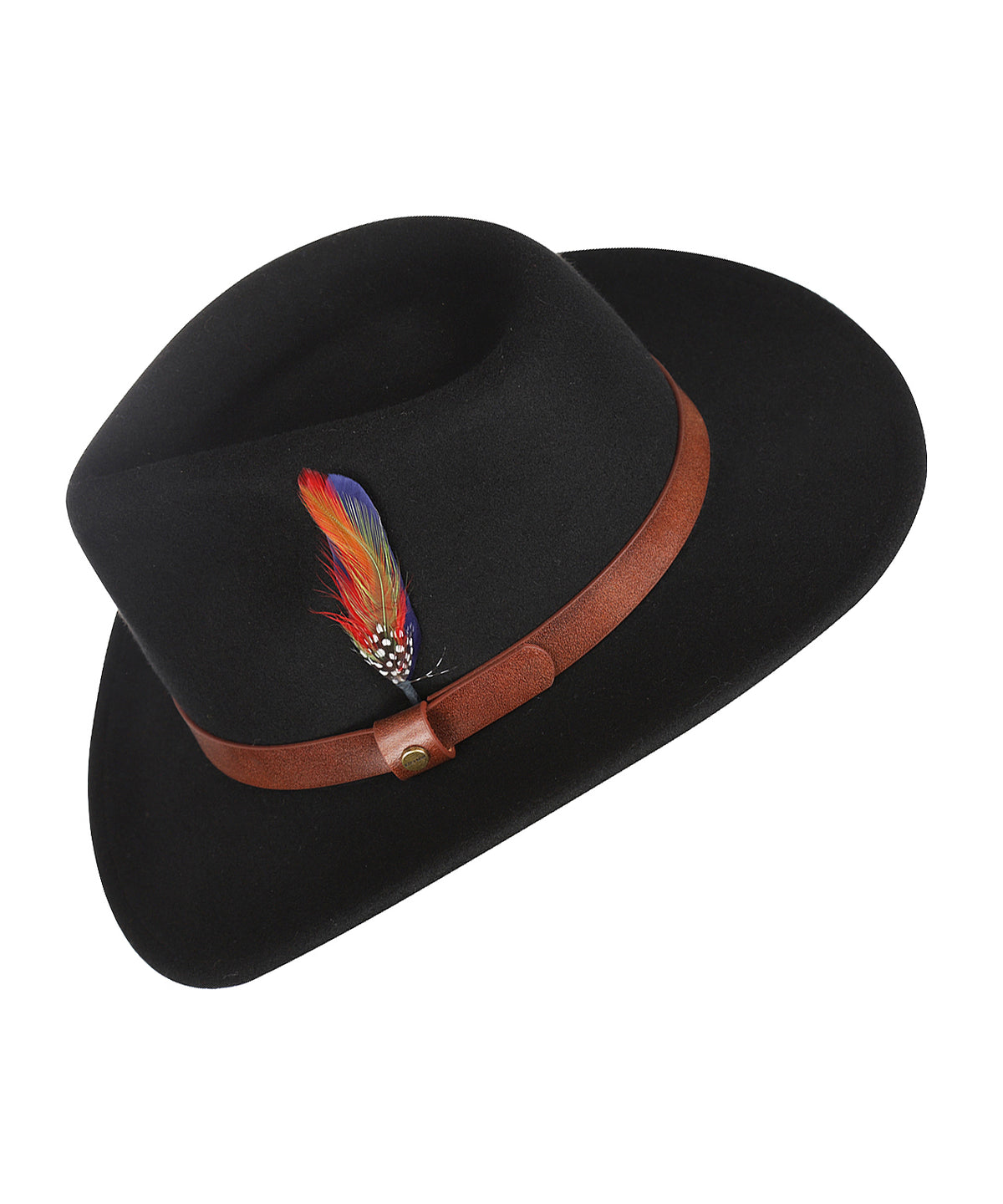 Western Woolfelt | Zwart
