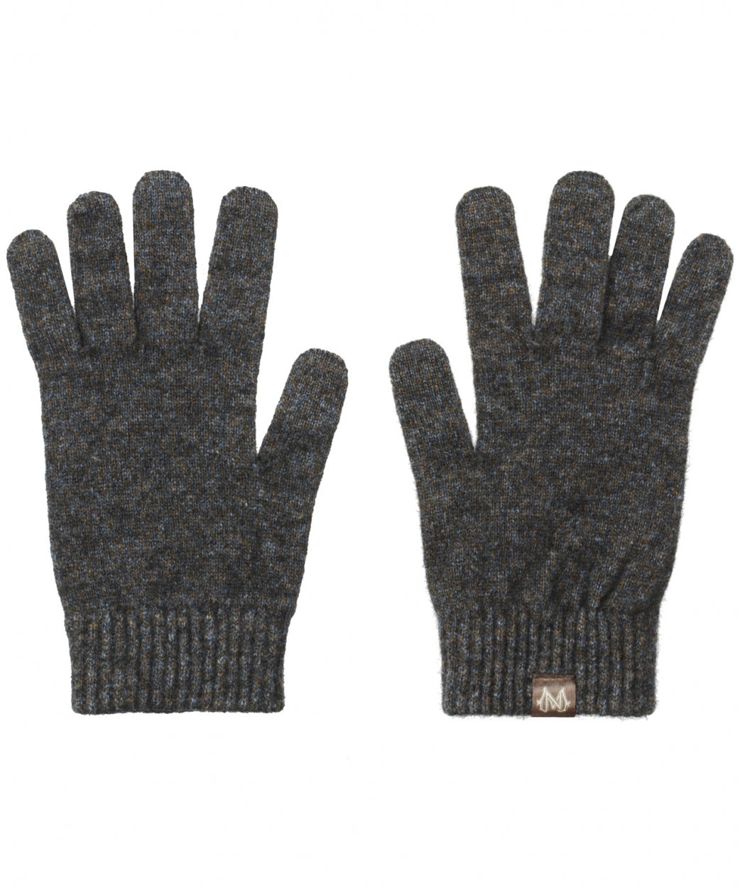 Handschoen | Bruin melange