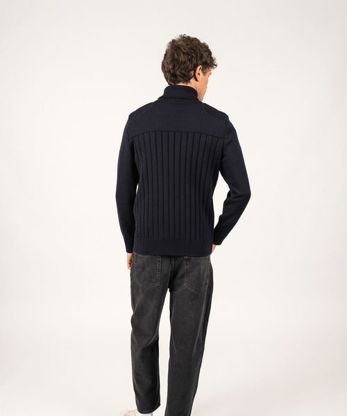 Saint James Vest Calypso | Navy Blue