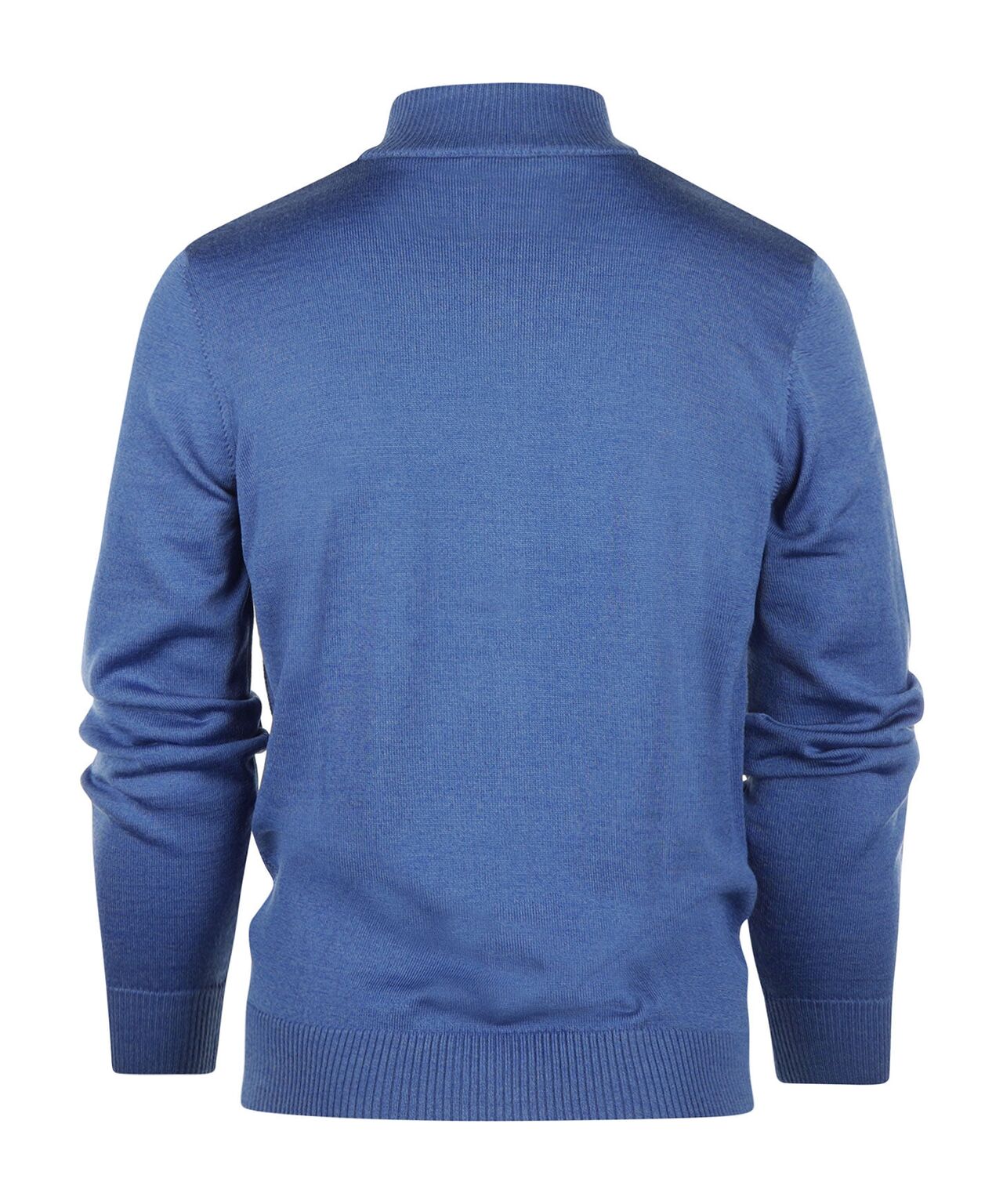 Ritsvest Merinowol | Blauw