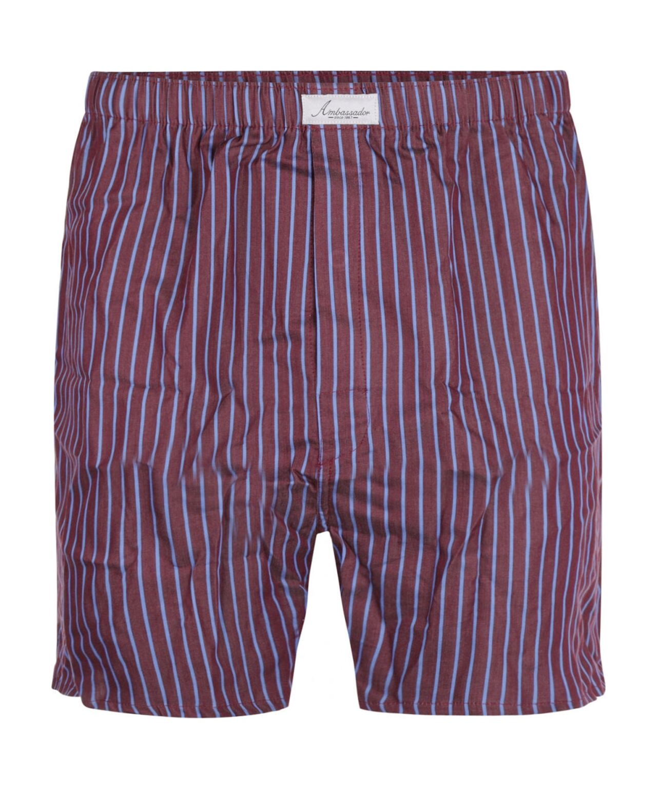 Boxershorts aus Bio-Baumwolle | Bordeauxrot