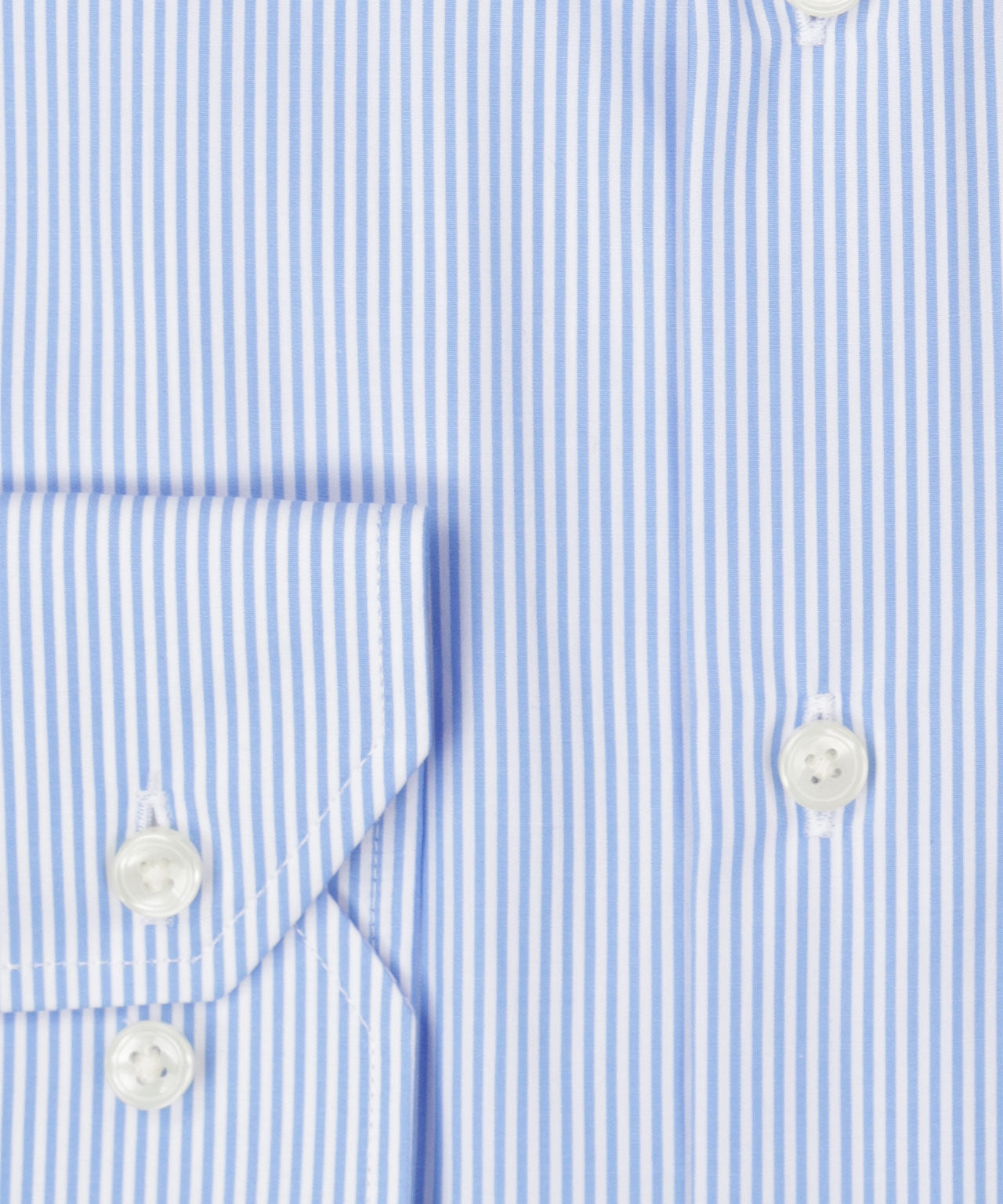 Shirt Semi Widespread | Licht Blauw Pin Streep
