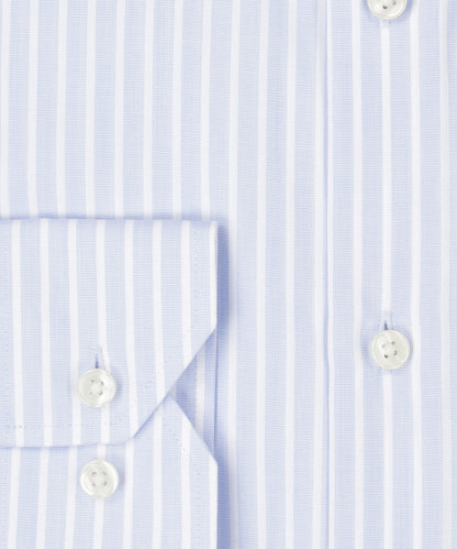 Shirt Semi Widespread | Licht Blauw Bengal Streep