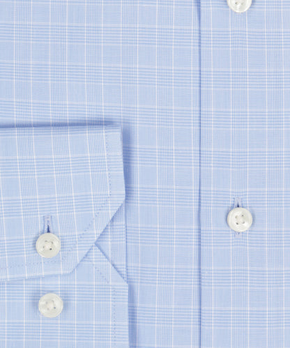 Shirt Semi Widespread | Licht Blauw Windowpane