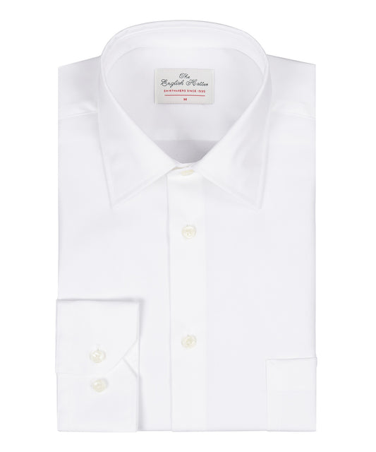 Shirt Classic Dress | White