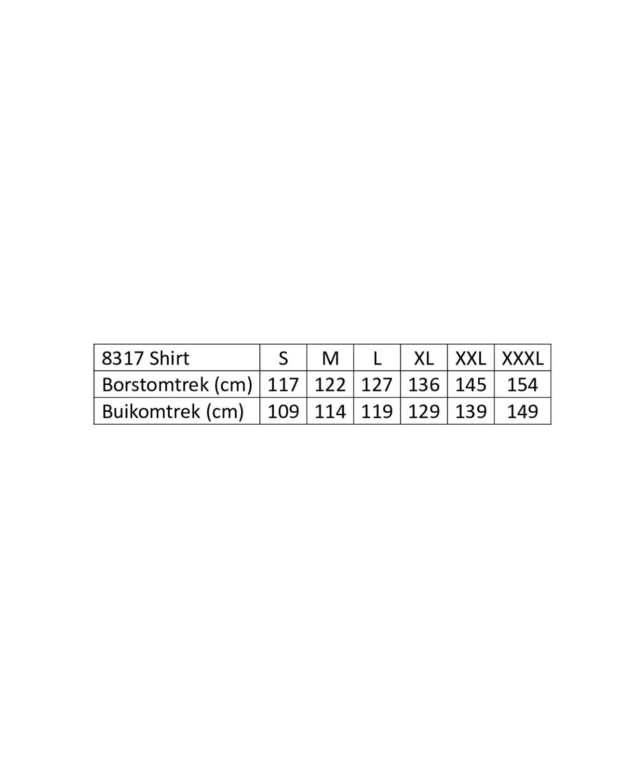 Shirt Semi Widespread | Licht Blauw Bengal Streep