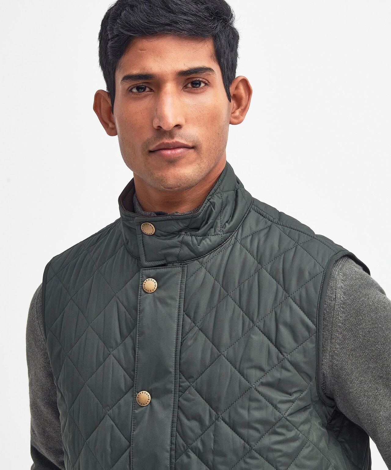 Barbour New Lowerdale Weste | Grün