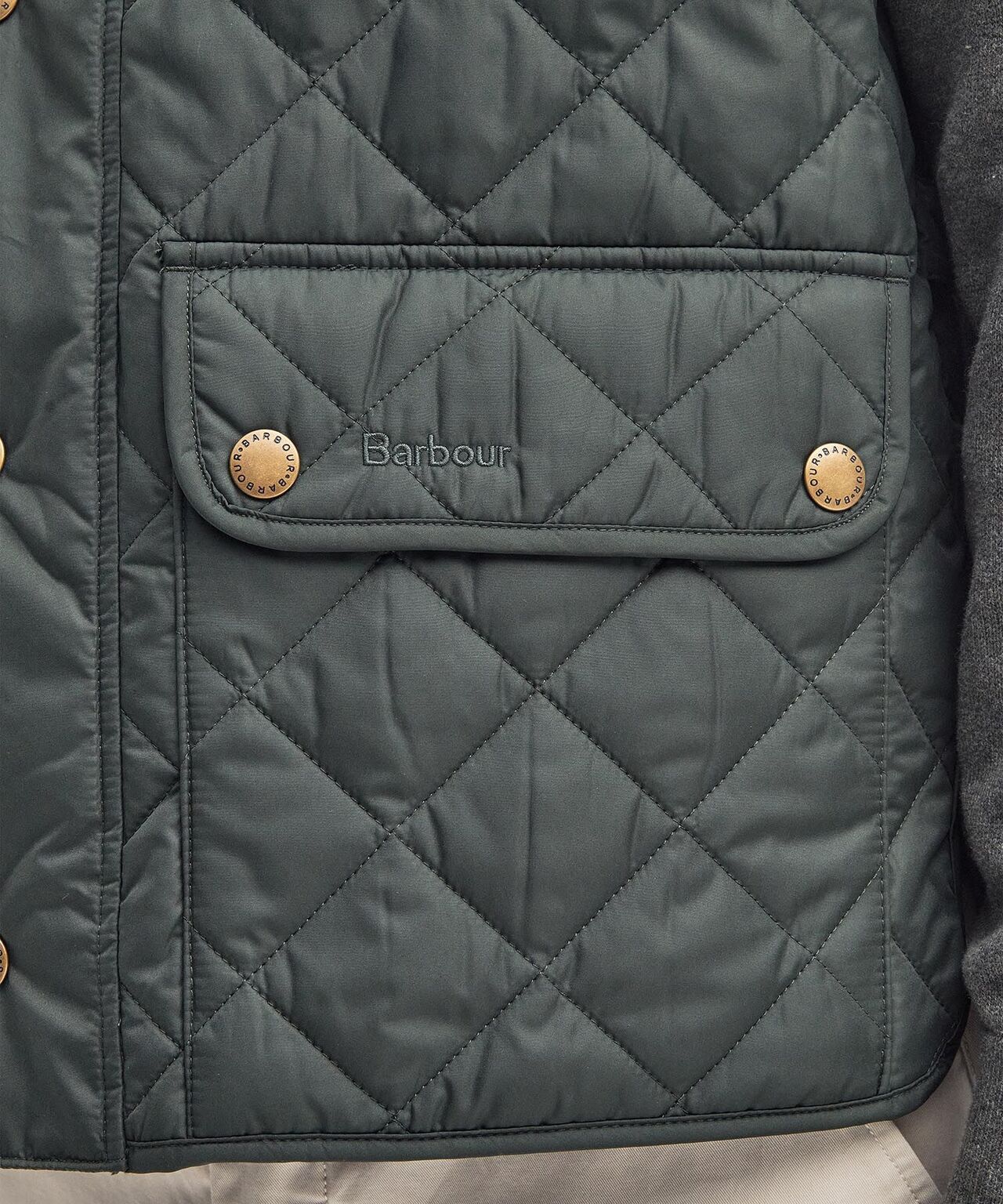 Barbour New Lowerdale Weste | Grün
