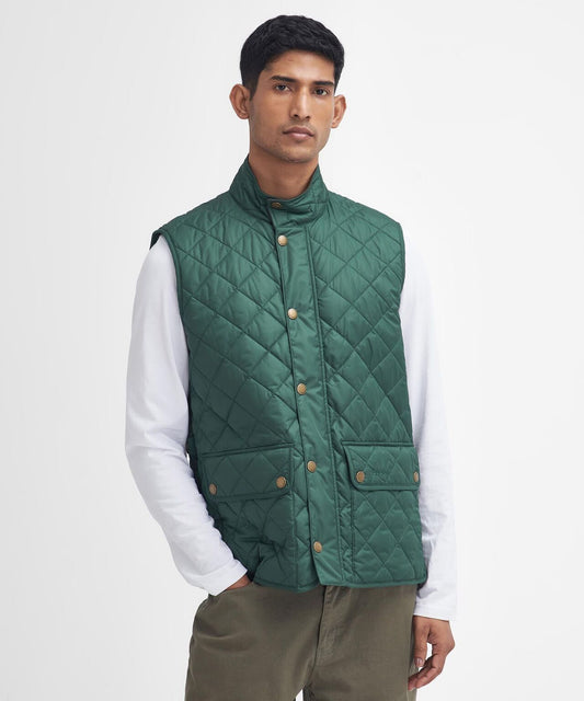 Barbour New Lowerdale Weste | Grün