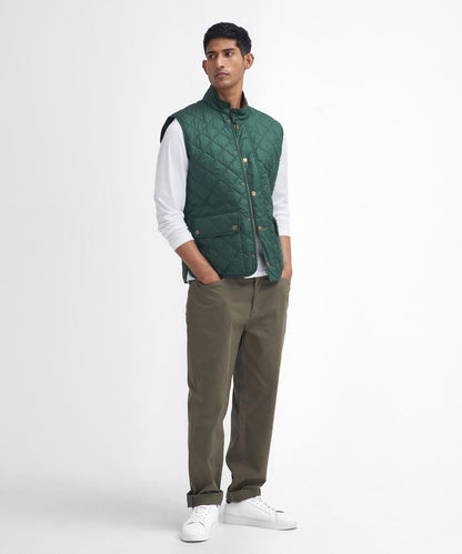 Barbour New Lowerdale Weste | Grün