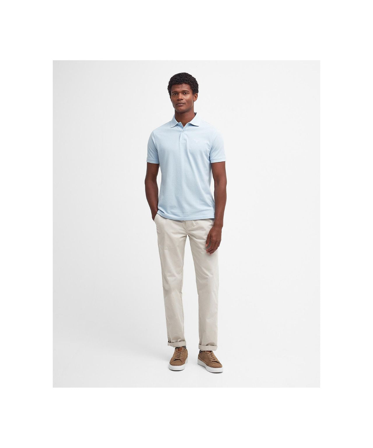 Barbour Leichtes Sportpolo | Blau