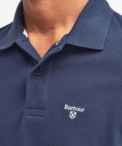 Barbour Lightweight Sports Polo | Blauw