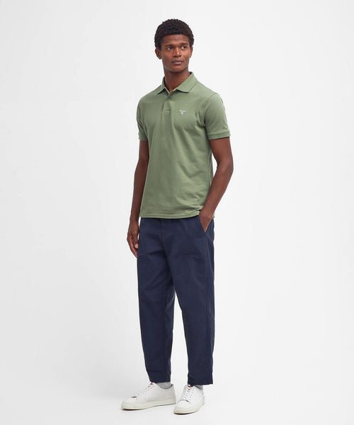 Barbour Lightweight Sports Polo | Green