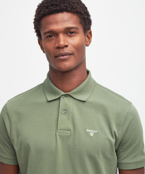 Barbour Lightweight Sports Polo | Green