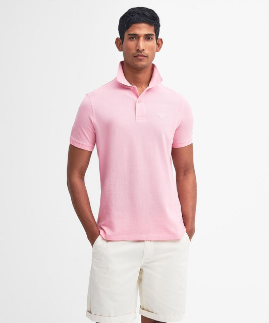 Barbour Leichtes Sportpolo | Rosa