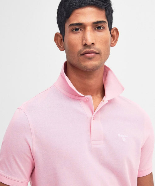 Barbour Lightweight Sports Polo | Pink