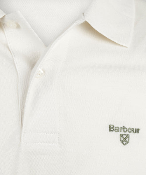 Barbour Lightweight Sports Polo | White