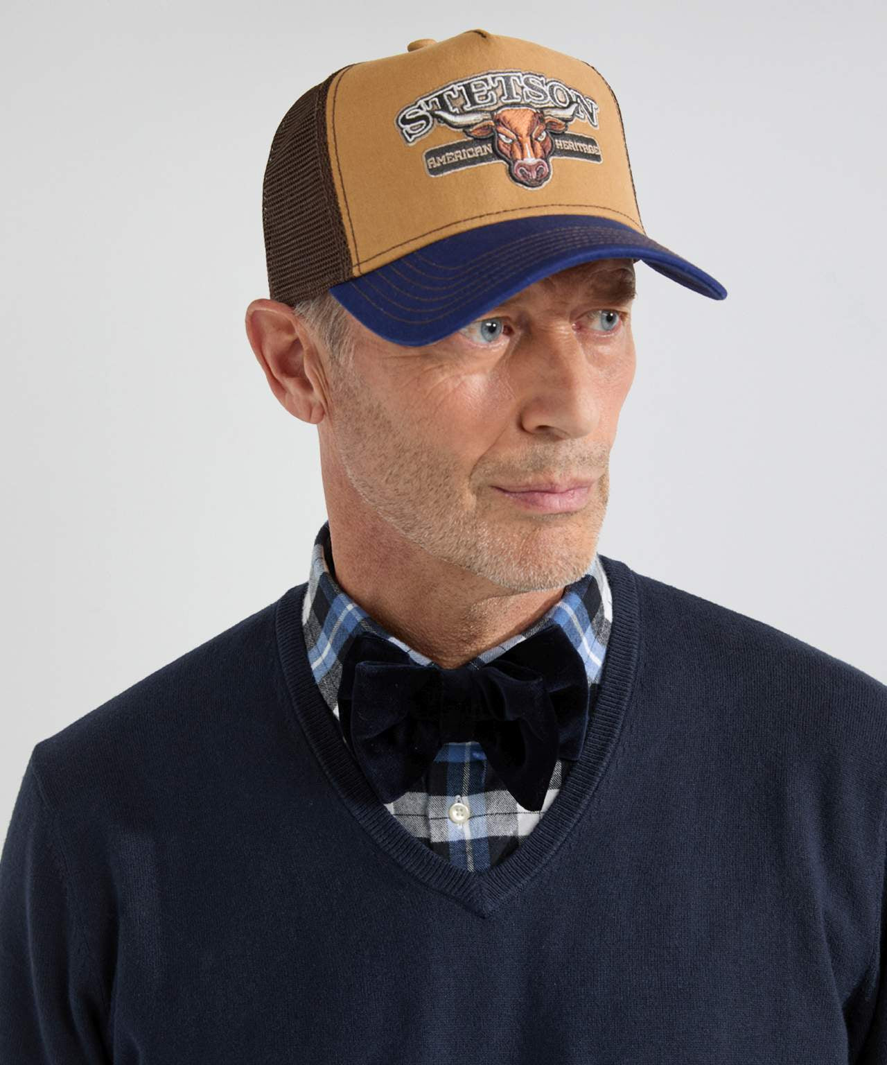 Trucker-Cap Bull | Blau