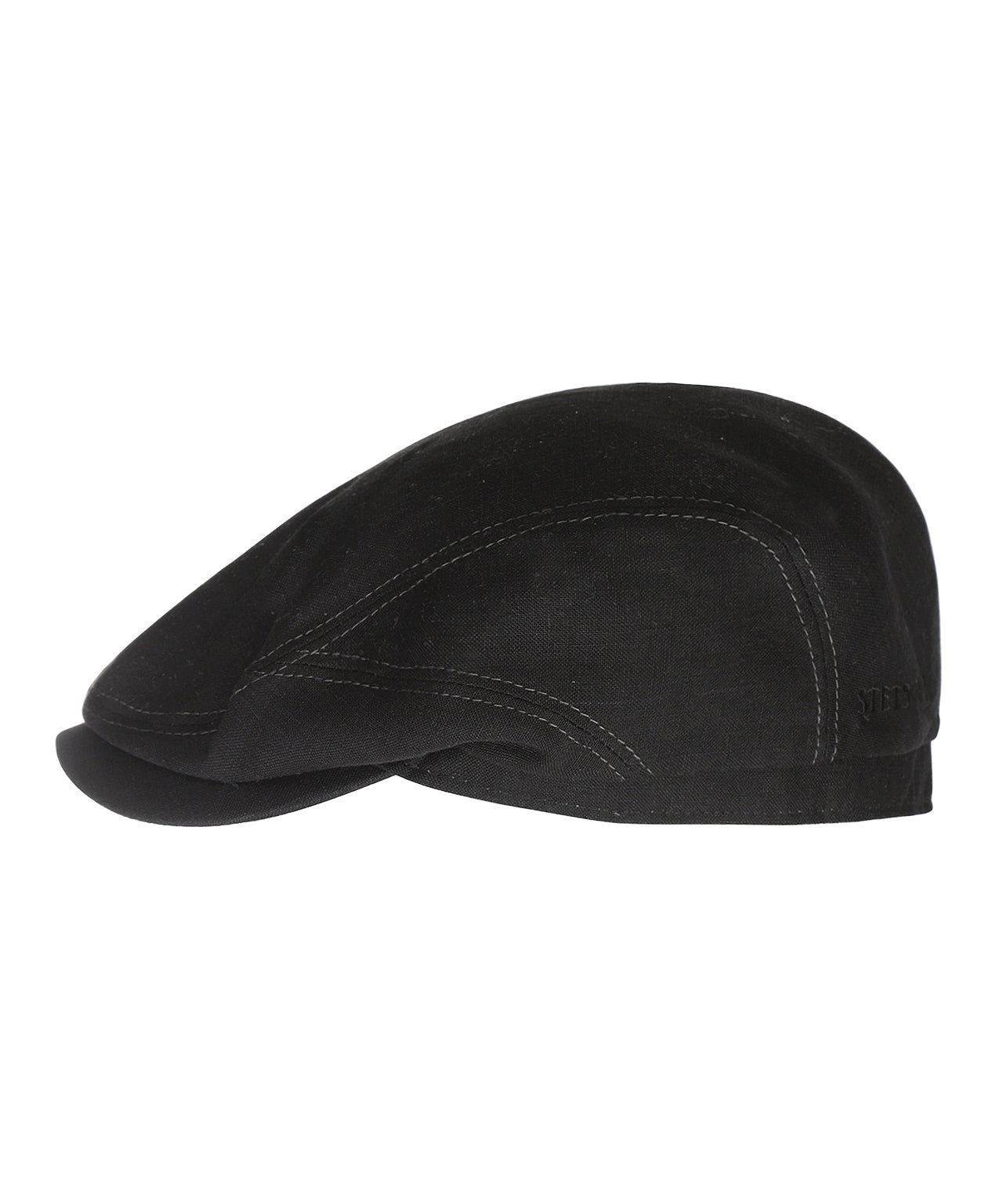 Driver Cap Linen | Zwart