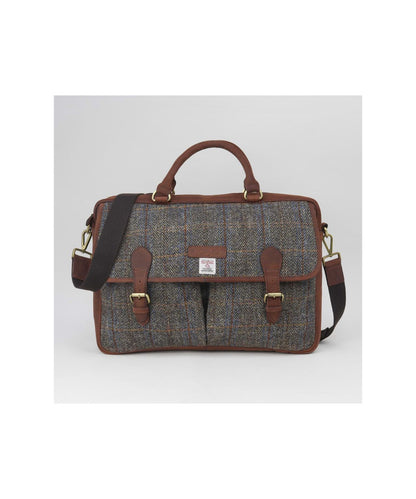 Harris Tweed Aktentasche | Braun