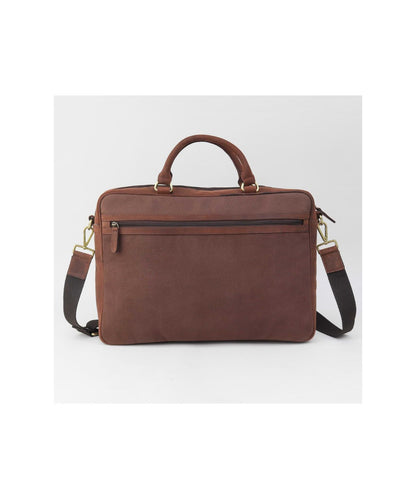 Harris Tweed Aktentasche | Braun