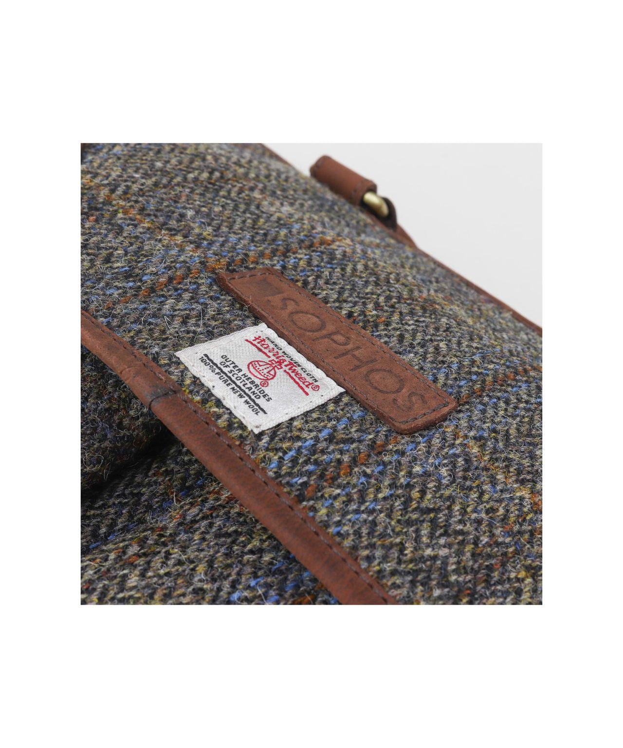 Harris Tweed Aktentasche | Braun
