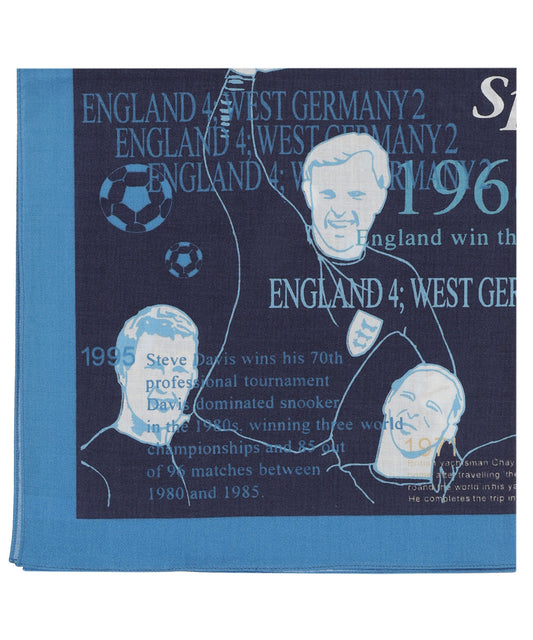 Bedrucktes Taschentuch | 100 Jahre Sport