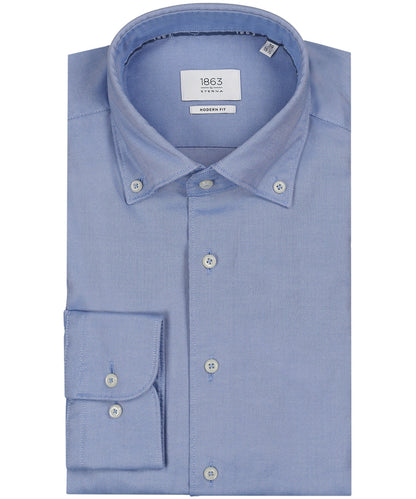 Eterna Button-Down-Hemd | Blau