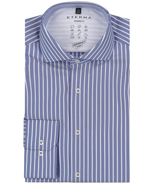 Eterna Button-Down-Hemd | Blau