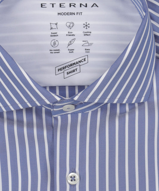 Eterna Button-Down-Hemd | Blau