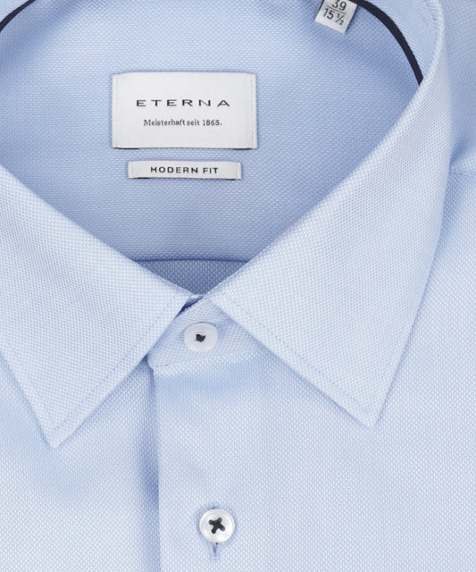 Eterna Hemd, moderne Passform | Blau