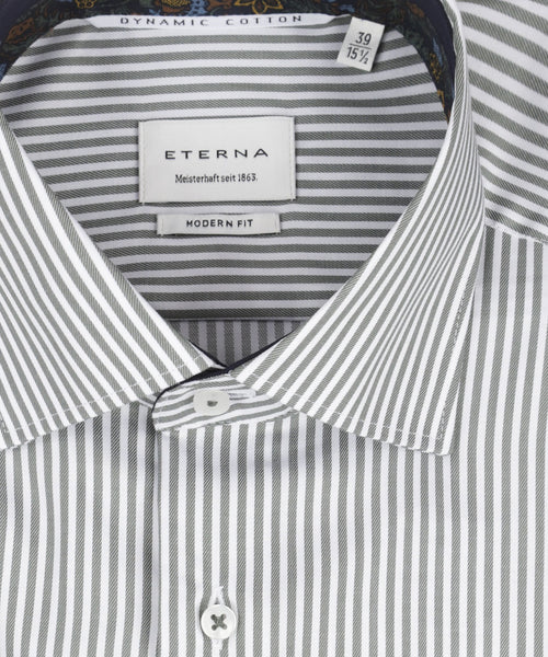 Eterna Shirt Modern Fit | Green