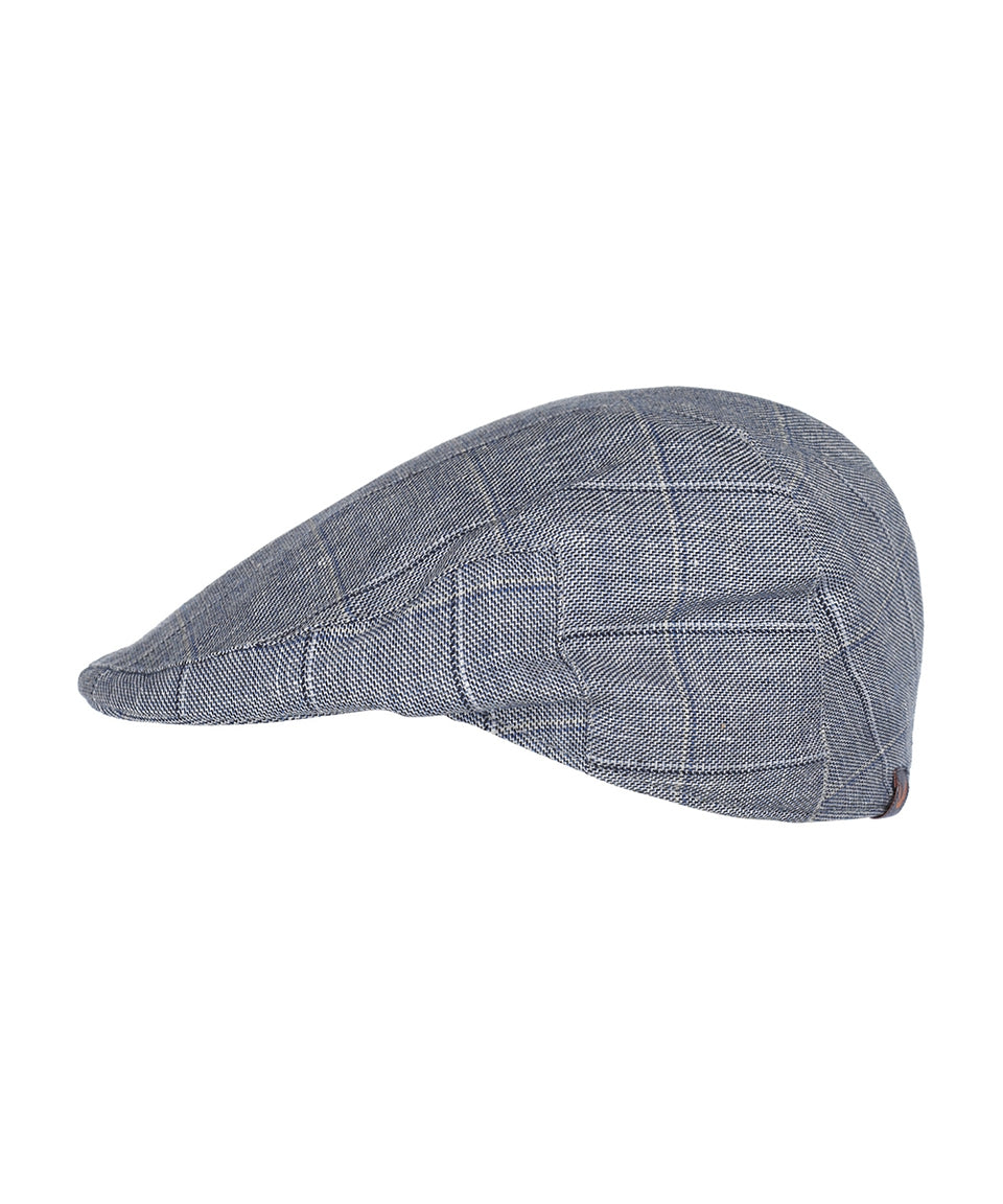 Cap Klassiek Katoen | Blauw Ruit