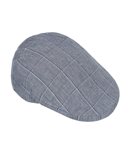 Cap Klassiek Katoen | Blauw Ruit