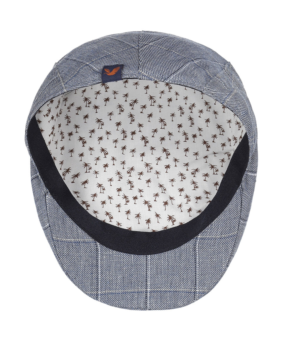 Cap Klassiek Katoen | Blauw Ruit