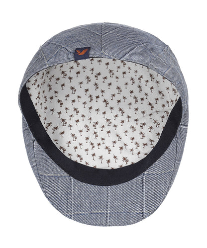 Cap Klassiek Katoen | Blauw Ruit