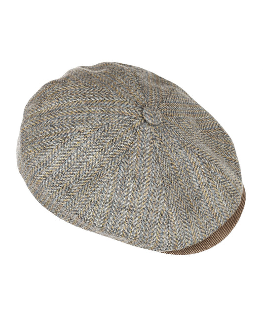 Ballonmützen-Tweed | Grün