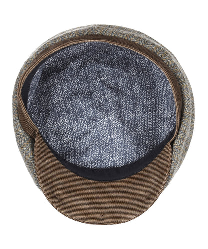 Ballonmützen-Tweed | Grün
