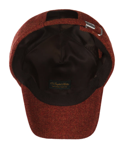 Baseball Cap Tweed | Rust