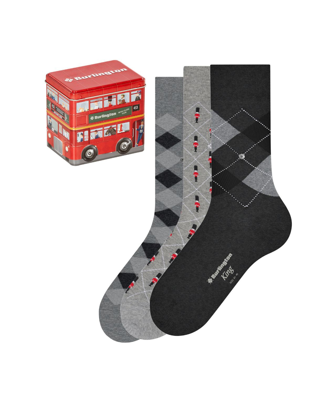 Burlington British Box 3 Paar | Design