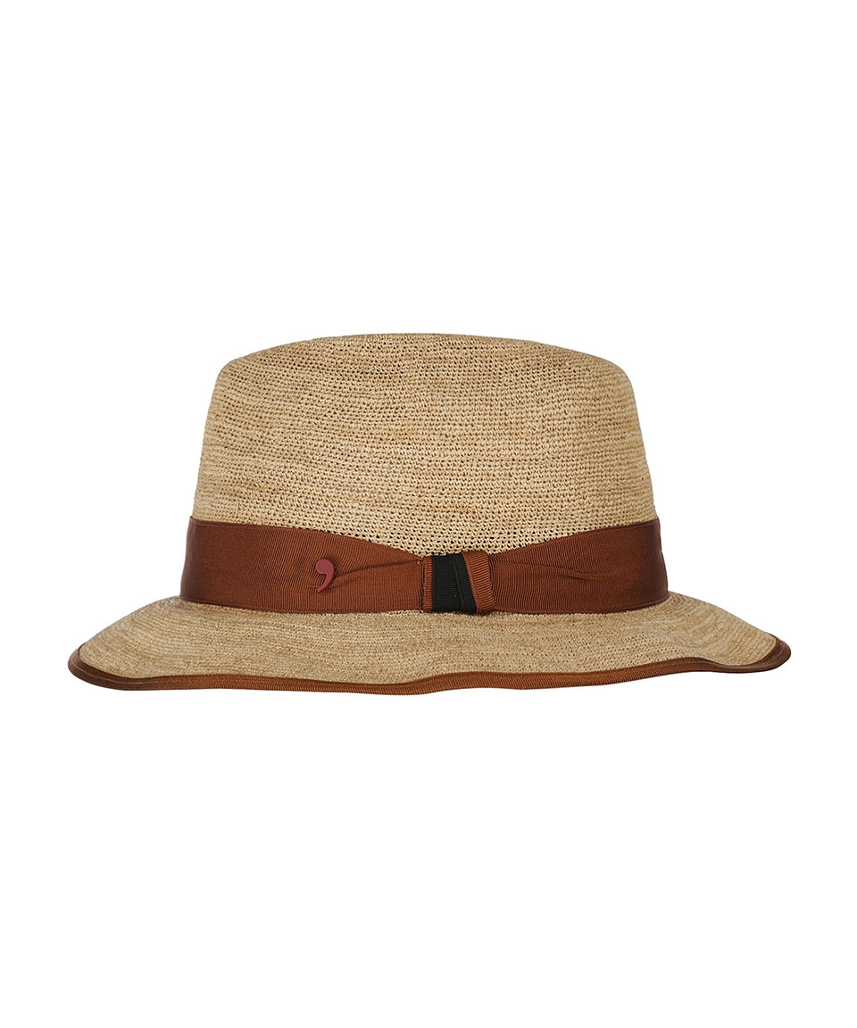 Panama-Häkelmütze | Braun
