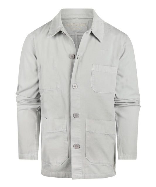 Saint James Sirocco Overshirt | Grau