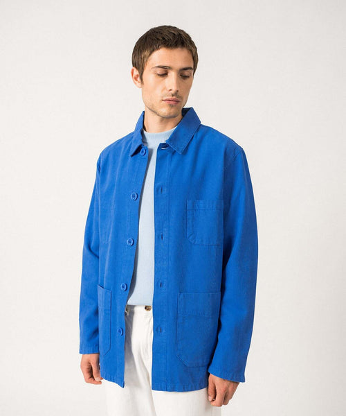 Saint James Sirocco Overshirt | Blue