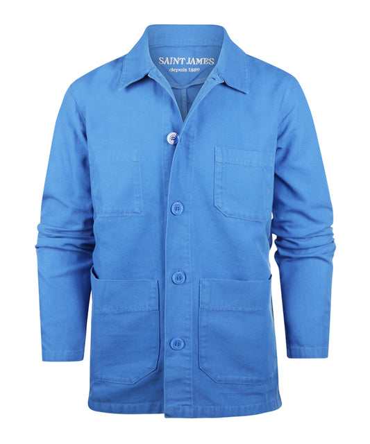 Saint James Sirocco Overshirt | Blau