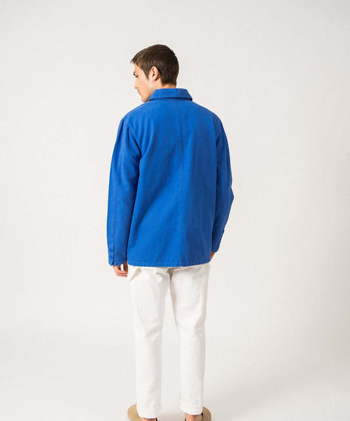 Saint James Sirocco Overshirt | Blue