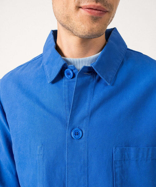 Saint James Sirocco Overshirt | Blue